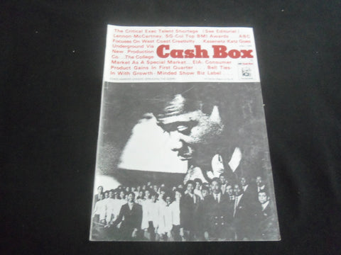 1969 JUNE 7 CASH BOX MAGAZINE - EDWIN HAWKINS SINGERS COVER - SP 9338E