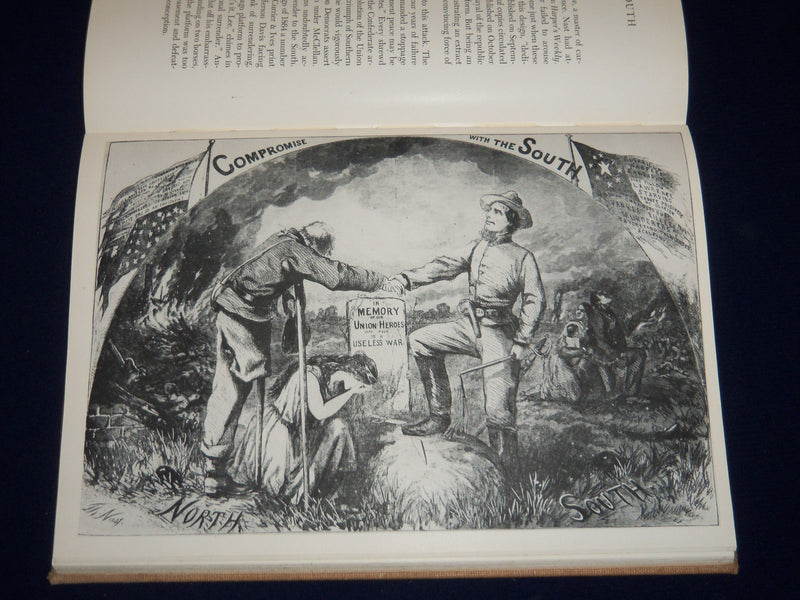 1944 A CENTURY OF POLITICAL CARTOONS BY ALLAN NEVINS VOLUME - KD 3560
