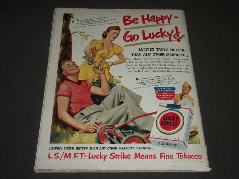 1951 JULY 31 LOOK MAGAZINE - STAN MUSIAL COVER - NICE PHOTOS - ST 4817