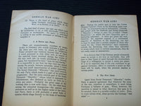 1918 GERMAN WAR AIMS SOFTCOVER BOOK BY EDWYN BEVAN - J 7162