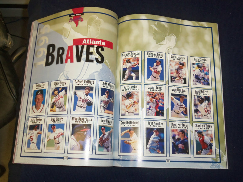 1995 NL LEAGUE CHAMPIONSHIP PROGRAM-CINCINNATI VS. ATLANTA - LOT OF 2 - B 6480