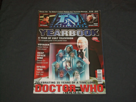 1998 TV ZONE YEARBOOK MAGAZINE - DOCTOR WHO - YEAR OF CULT TV - B 4939