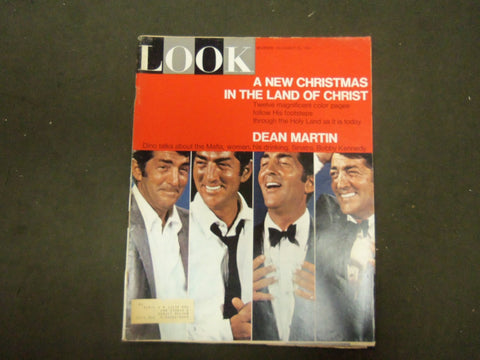 1967 DECEMBER 26 LOOK MAGAZINE - DEAN MARTIN - ST 2921