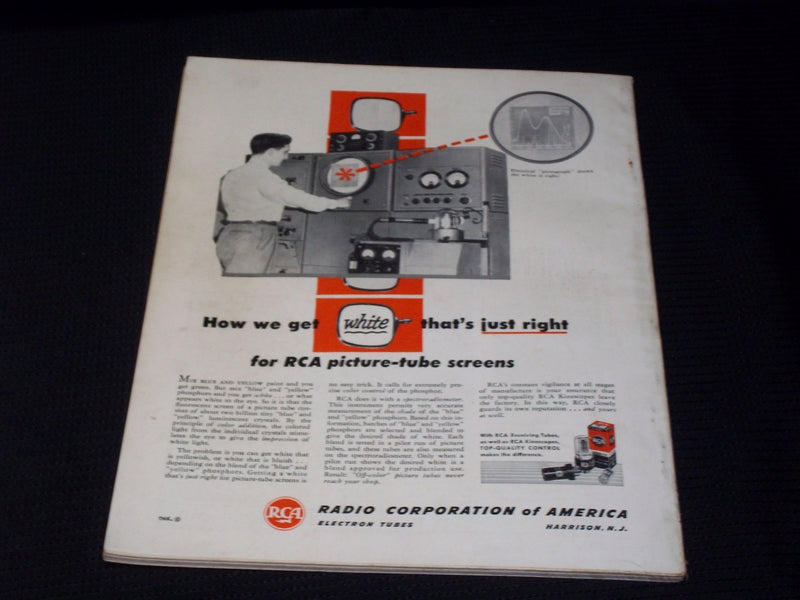 1953 DECEMBER RADIO ELECTRONICS MAGAZINE - ANTENNAS FOR NEW TV CHANNELS - E 7115