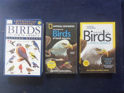 2001-2011 BIRDS OF NORTH AMERICA GUIDE BOOKS - LOT OF 3 - KD 8874