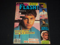 1987 NOVEMBER STAR FLASH! MAGAZINE - KIRK CAMERON FRONT COVER - E 14915
