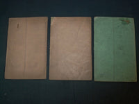1855 & 1857 WESLEYAN UNIVERSITY SENIOR CLASS SERMONS - LOT OF 3 - J 4523