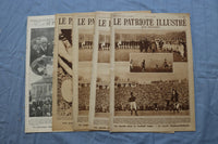1920-1928 LE PATRIOTE ILLUSTRE MAGAZINE - FRENCH - LOT OF 56 - O 3849