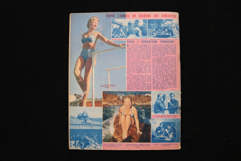 1954 SEPTEMBER 22 FESTIVAL MAGAZINE - ELIZABETH TAYLOR COVER - E 26390
