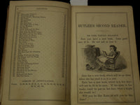 1870 BUTLER'S SECOND SCHOOL READER BOOK BY NOBLE BUTLER - K 2182