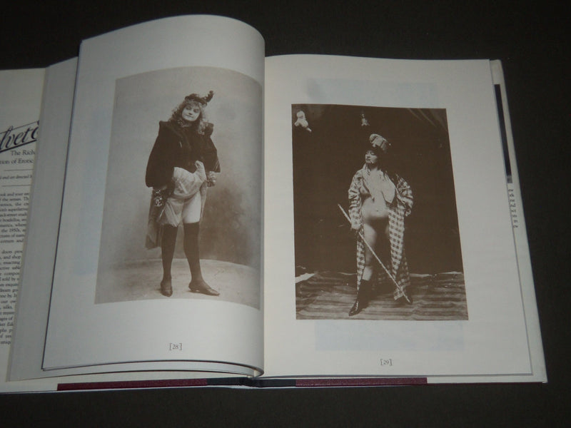1985 VELVET EDEN BY RICHARD MERKIN HARDCOVER BOOK- GREAT PHOTOS - I 869