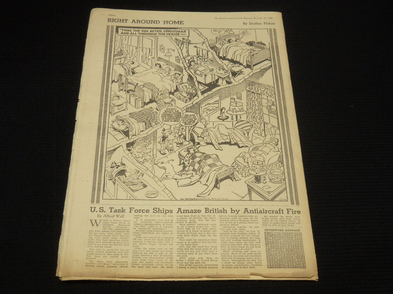 1943 DECEMBER 26 ROCHESTER DEMOCRAT SUNDAY MAGAZINE SECTION - NP 8944