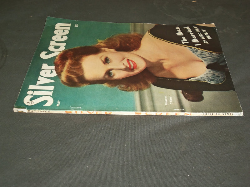 1948 MAY SILVER SCREEN MAGAZINE - MAUREEN O'HARA COVER - M 151