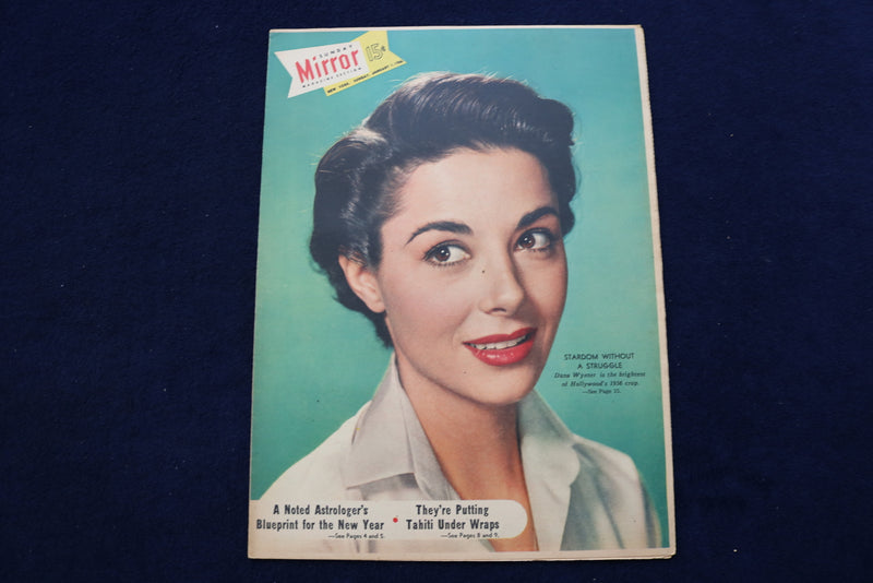 1956 JANUARY 1 NY MIRROR MAGAZINE - DANA WYNTER COVER - E 22581