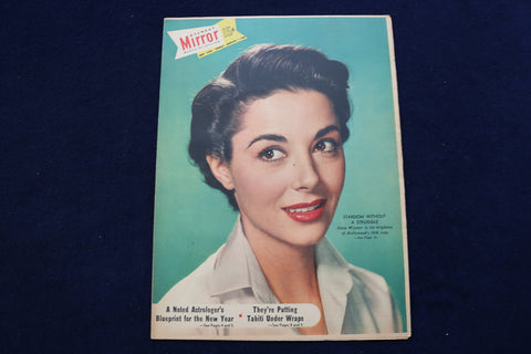 1956 JANUARY 1 NY MIRROR MAGAZINE - DANA WYNTER COVER - E 22581
