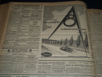 1935 JANUARY-MARCH LE TEMPS FRENCH NEWSPAPER BOUND VOLUME - VB 2