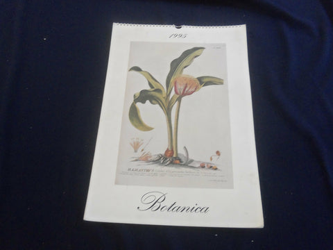 1995 BOTANICA CALENDAR - GREAT PAINTINGS - ST 2648S