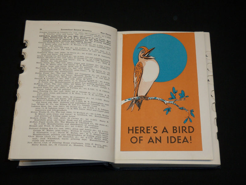 1942-1943 PRINTING TRADES BLUE BOOK BOOK - 19TH EASTERN EDITION - KD 6487