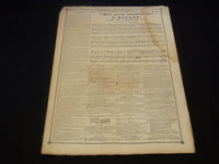 1850 NOV 9 BOSTON MUSEUM NEWSPAPER - PINE TREE SHILLING - HAWTHORNE - NP 9046
