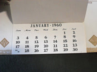 1910-1960 BOY SCOUTS CALENDAR - RICHARDS - NORMAN ROCKWELL ILLUSTRATION - J 2705