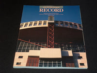 1985 AUGUST ARCHITECTURAL RECORD MAGAZINE - RESEARCH LIBRARIES COVER - E 996