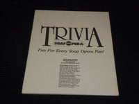 1989 SOAP OPERA UPDATE TRIVIA GAME MAGAZINE COVER - E 13105