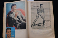 HOLLYWOOD ACTORS SCRAPBOOK - RONALD REAGAN - JOHN DEREK - ALAN LADD - E 24916