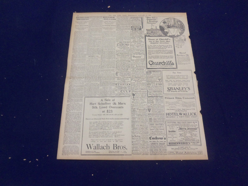 1916 JAN 12 NEW YORK TIMES- MEXICAN BANDITS KILL 16 AMERICANS OFF TRAIN- NT 9057