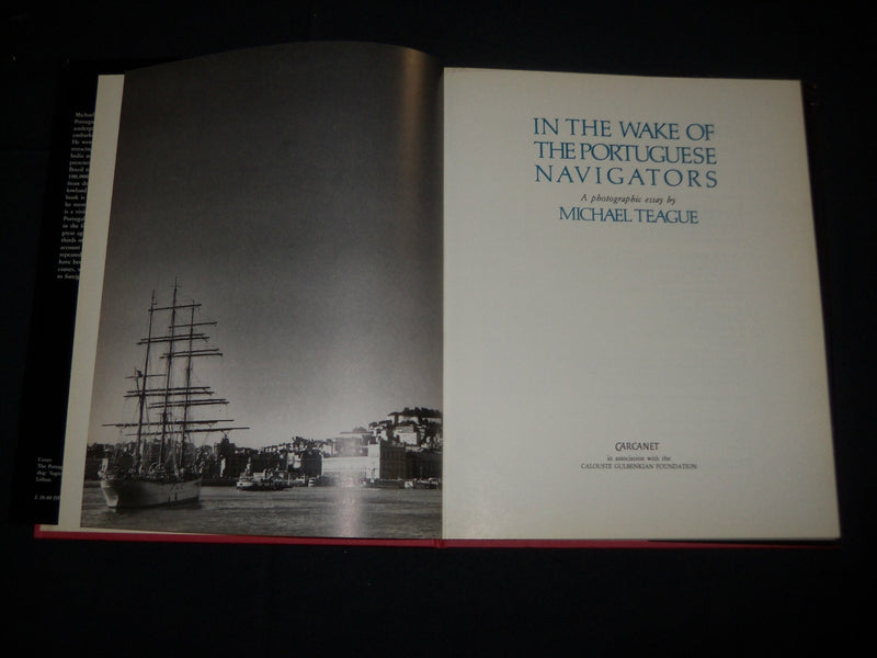 1988 IN THE WAKE OF THE PORTUGUESE NAVIGATORS BOOK - KENNETH JAY LANE - D 447