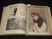 1913 JULY-DECEMBER LE THEATRE MAGAZINE BOUND VOLUME - 12 ISSUES - KD 2278E