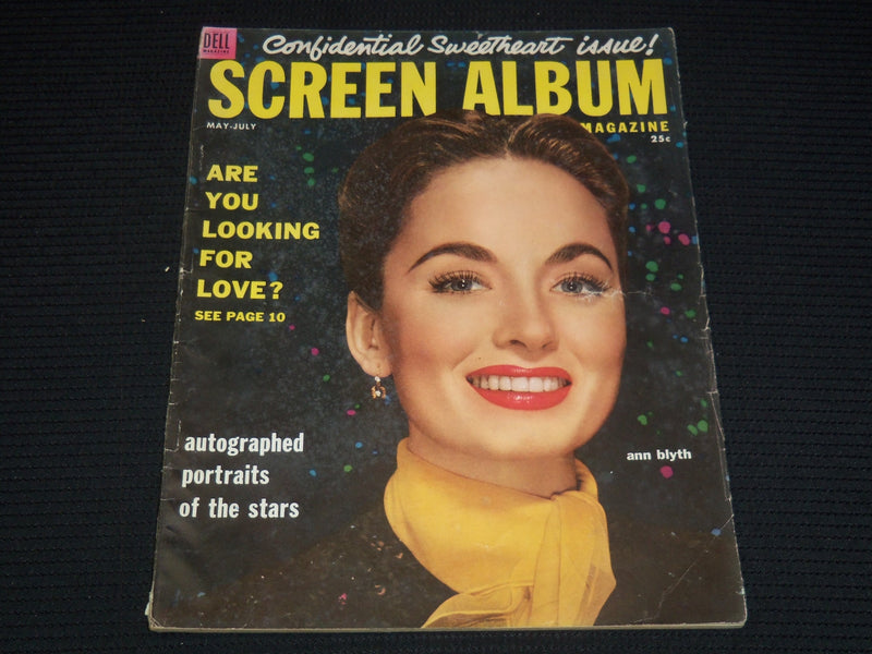 1955 MAY-JULY SCREEN ALBUM MAGAZINE - ANN BLYTH COVER - E 14639