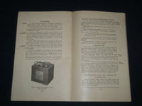 1918 INSTRUCTIONS FOR EXIDE BATTERIES IN AUTOMOBILE STARTING & LIGHTING - J 3987