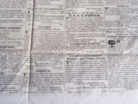1828 MAY 6 THE CONNECTICUT COURANT NEWSPAPER - HARTFORD - NP 4177
