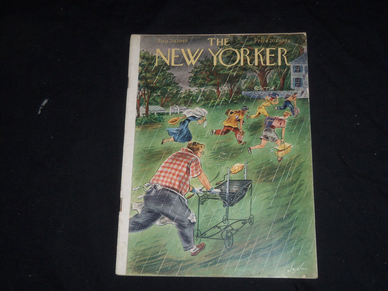 1949 AUGUST 20 THE NEW YORKER MAGAZINE - ILLUSTRATED COVER - NY 327