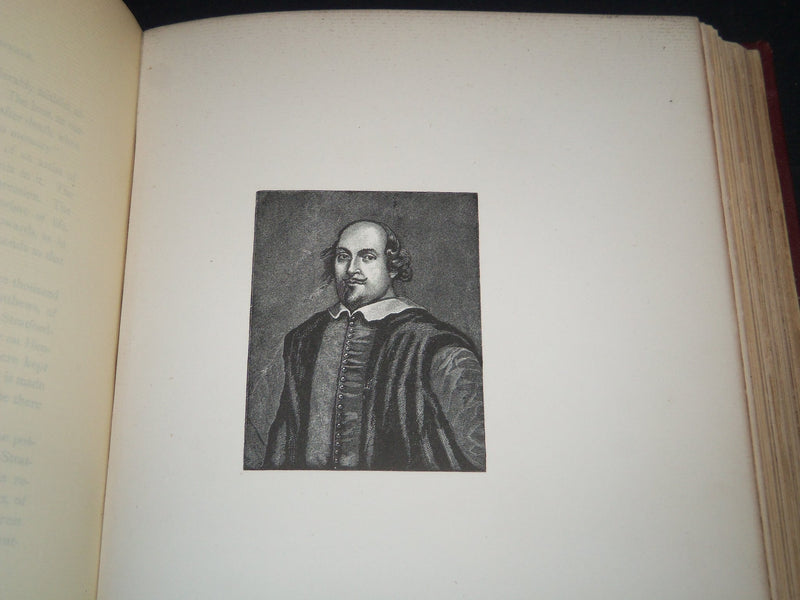 1885 THE PORTRAITS OF SHAKESPEARE VOLUME BY J. PARKER NORRIS - NICE PLATES- Z 70