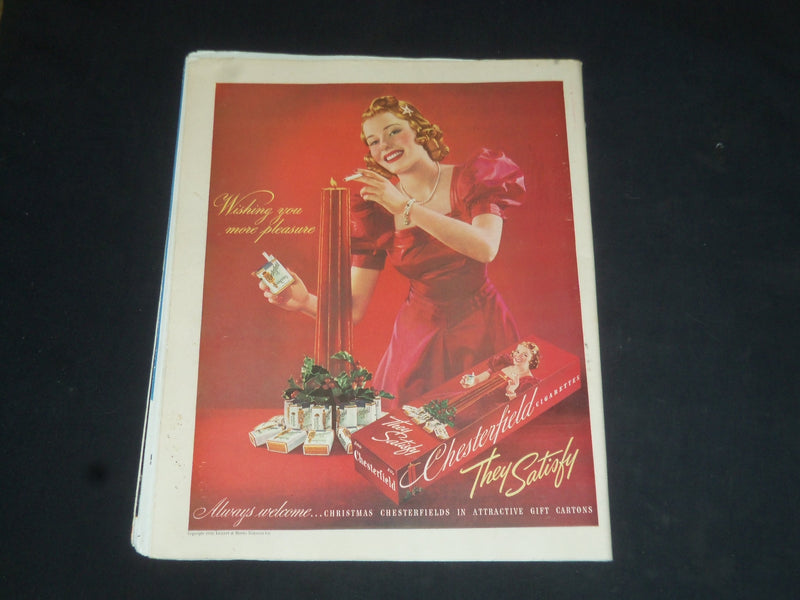 1939 DEC 23 COLLIER'S MAGAZINE - GREAT ILLUSTRATIONS, ARTICLES & ADS - SP 8263