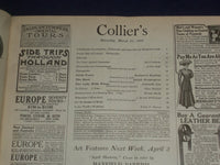 1909 MARCH 27 COLLIER'S MAGAZINE - RUDYARD KIPLING STORY - ST 6784