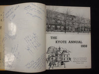 1959 THE KYOTE BILLINGS SENIOR HIGH SCHOOL YEARBOOK - BILLINGS, MONTANA- YB 3339