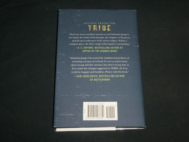 2016 TRIBE ONE HOMECOMING & BELONGING BOOK BY SEBASTIAN JUNGER - KD 6708