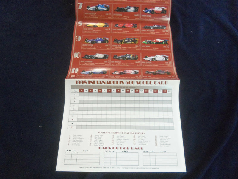 1998 MAY 24 82ND INDIANAPOLIS 500 RACING PROGRAM - GREAT PHOTOS - SP 6599I