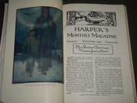 1922 HARPER'S MONTHLY MAGAZINE LOT OF 7 ISSUES - GREAT ILLUS. & ADS - WR 430B