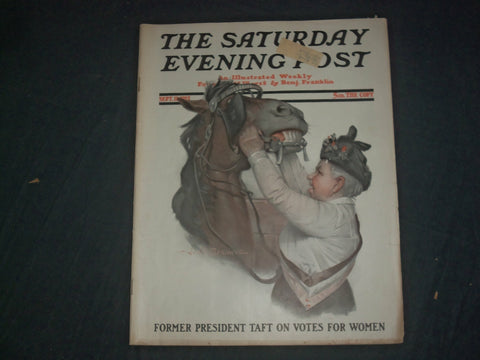 1915 SEPTEMBER 11 THE SATURDAY EVENING POST MAGAZINE- ILLUSTRATED COVER-SP 2471A