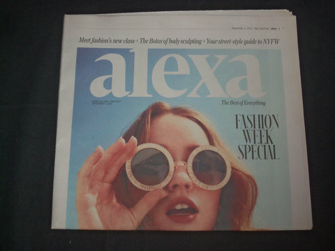 2019 SEPTEMBE 4 NEW YORK POST ALEXA SECTION - KAITLYN DEVER COVER - NP 4013
