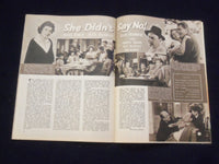 1958 NOVEMBER FILM REVIEW MAGAZINE - RHONDA FLEMING - YUL BRYNNER - J 9695