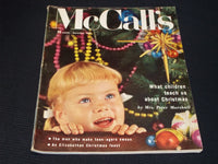 1955 DECEMBER MCCALL'S MAGAZINE - CHRISTMAS CHILDREN FRONT COVER - E 20261