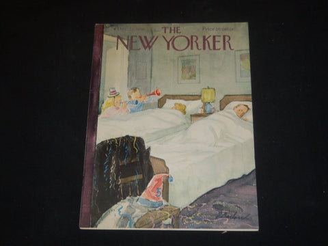 1956 DECEMBER 29 THE NEW YORKER MAGAZINE - ILLUSTRATED COVER - NY 597