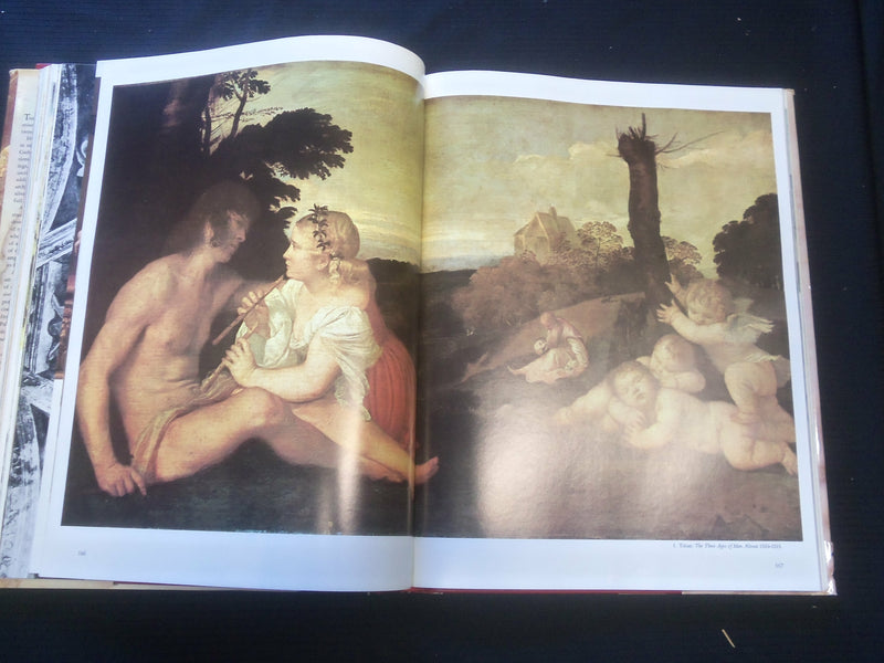 1971 THE ENCYCLOPEDIA OF ART HARDCOVER BOOK - R 732Z