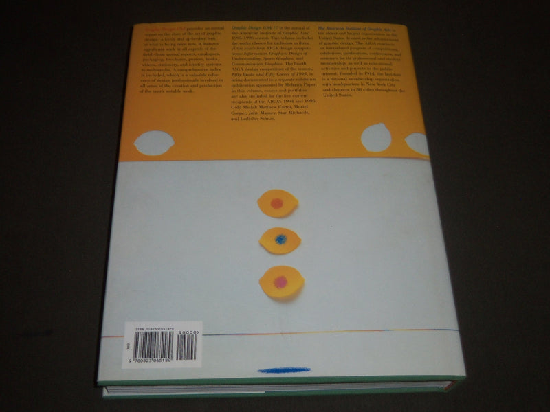 1997 GRAPHIC DESIGN USA NO. 17 HARDCOVER BOOK - GREAT PRINTS - I 581