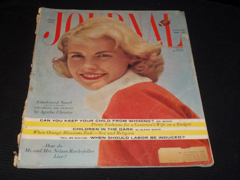 1959 NOVEMBER LADIES' HOME JOURNAL MAGAZINE - VERY NICE FRONT COVER - E 4457