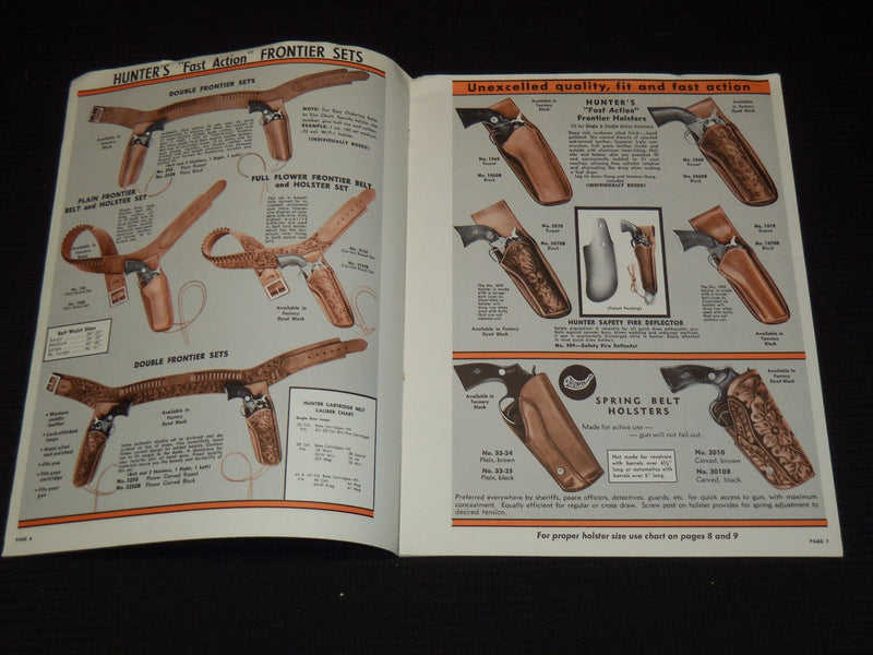 1965-1992 HUNTING AND OUTDOOR CATALOGS LOT OF 9 - NICE ILLUSTRATIONS - O 2596D